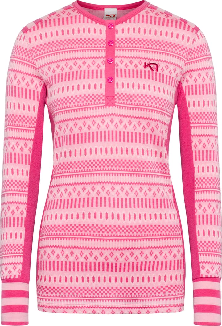 Kari Traa Women's Åkle Long Sleeve Bright Pink Kari Traa