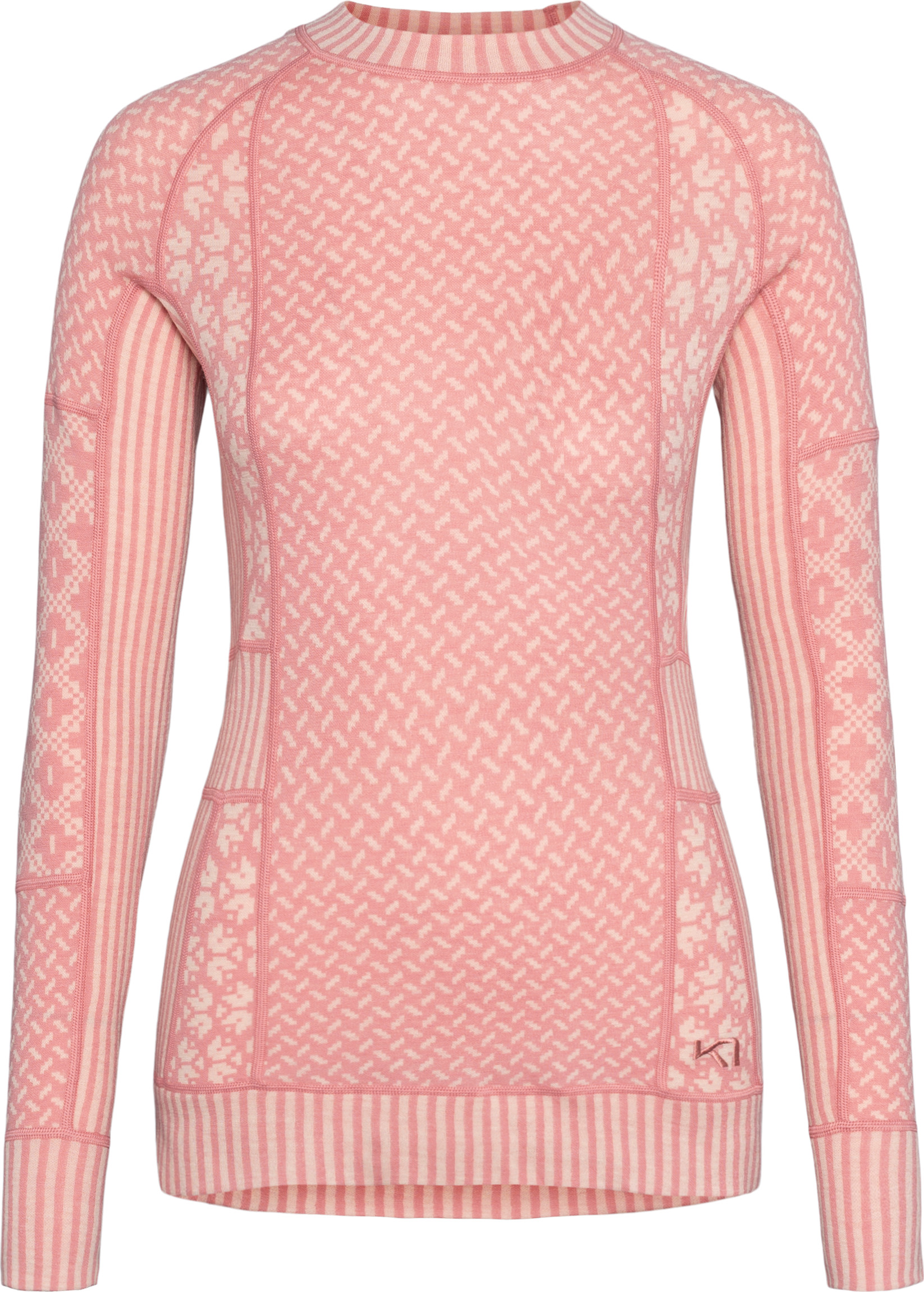 Kari Traa Women’s Smekker Long Sleeve Pastel Dusty Pink