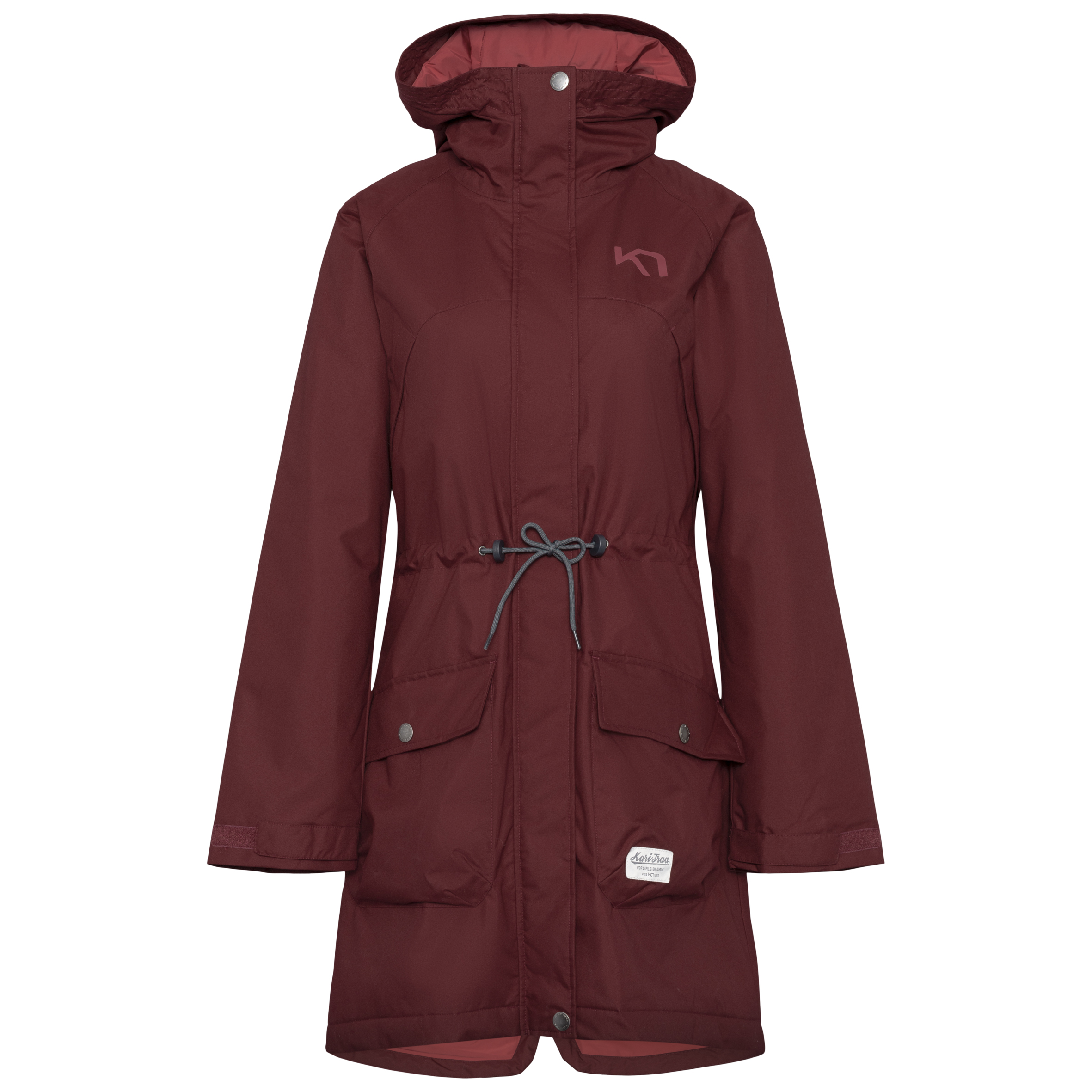 Kari Traa Women’s Tesdal Parka Burgundy Red