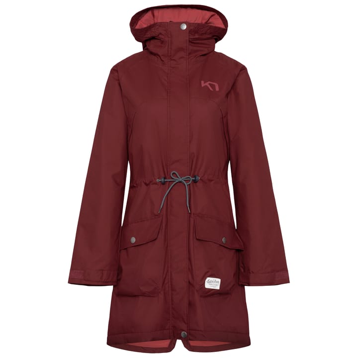 Kari Traa Women's Tesdal Parka Burgundy Red Kari Traa