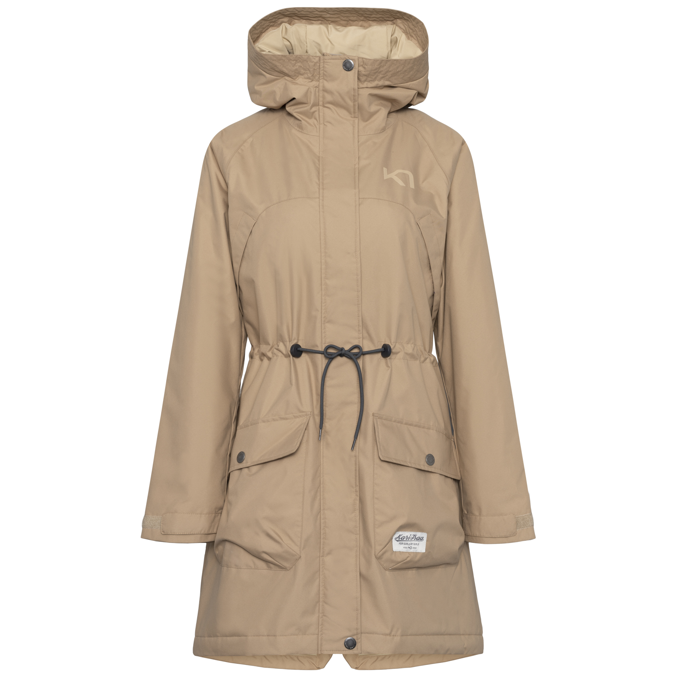 Kari Traa Women’s Tesdal Parka Midtone Sand Grey