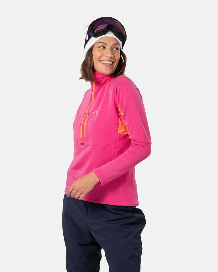 Kari Traa Women's Emma Long Sleeve Bright Pink Kari Traa