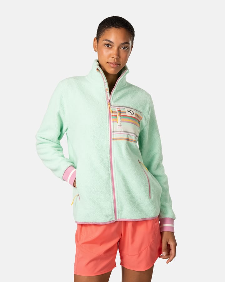 Kari Traa Women's Rothe Midlayer Light Green Kari Traa