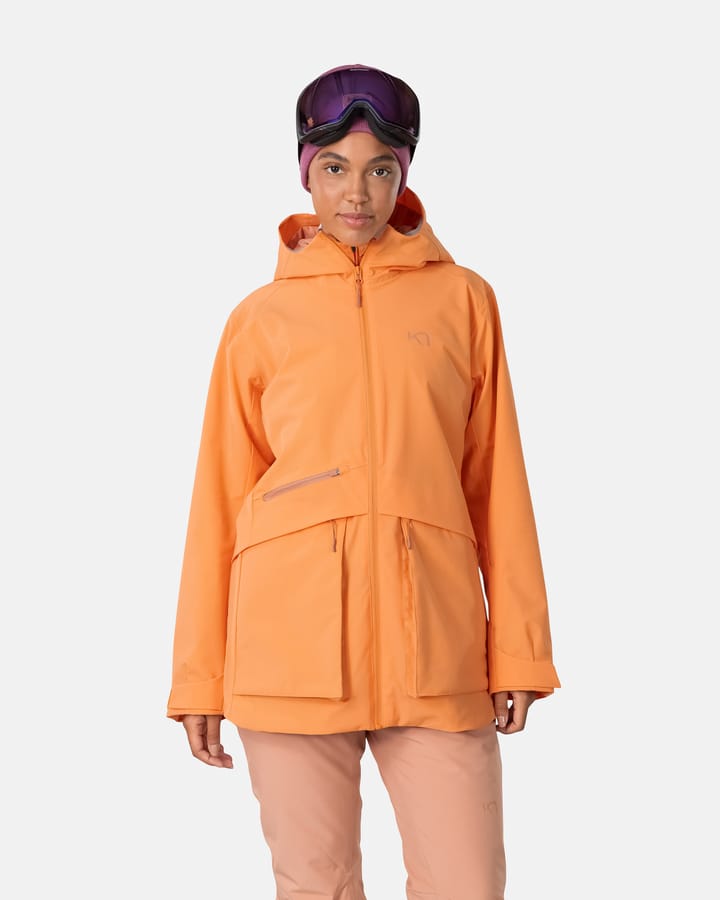 Kari Traa Women's Therese Jacket Light Orange Kari Traa