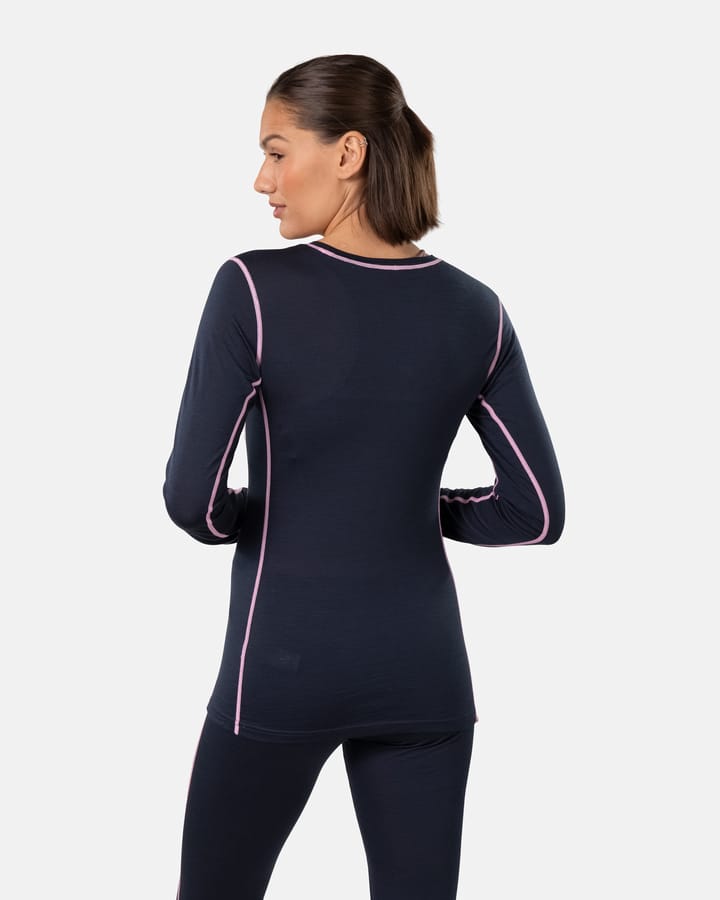 Kari Traa Women's Mina Long Sleeve Dark Navy Blue Kari Traa