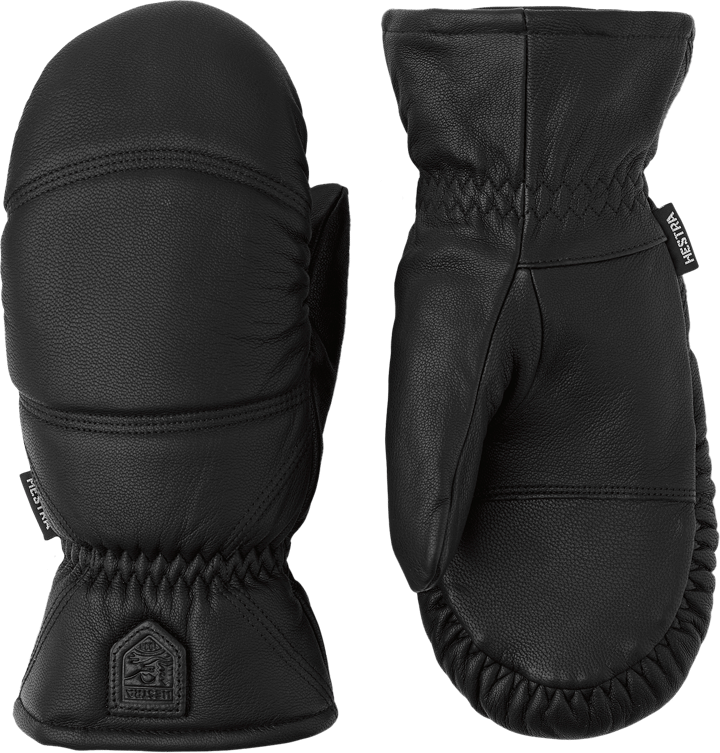 Hestra Leather Box Mitt Black Hestra