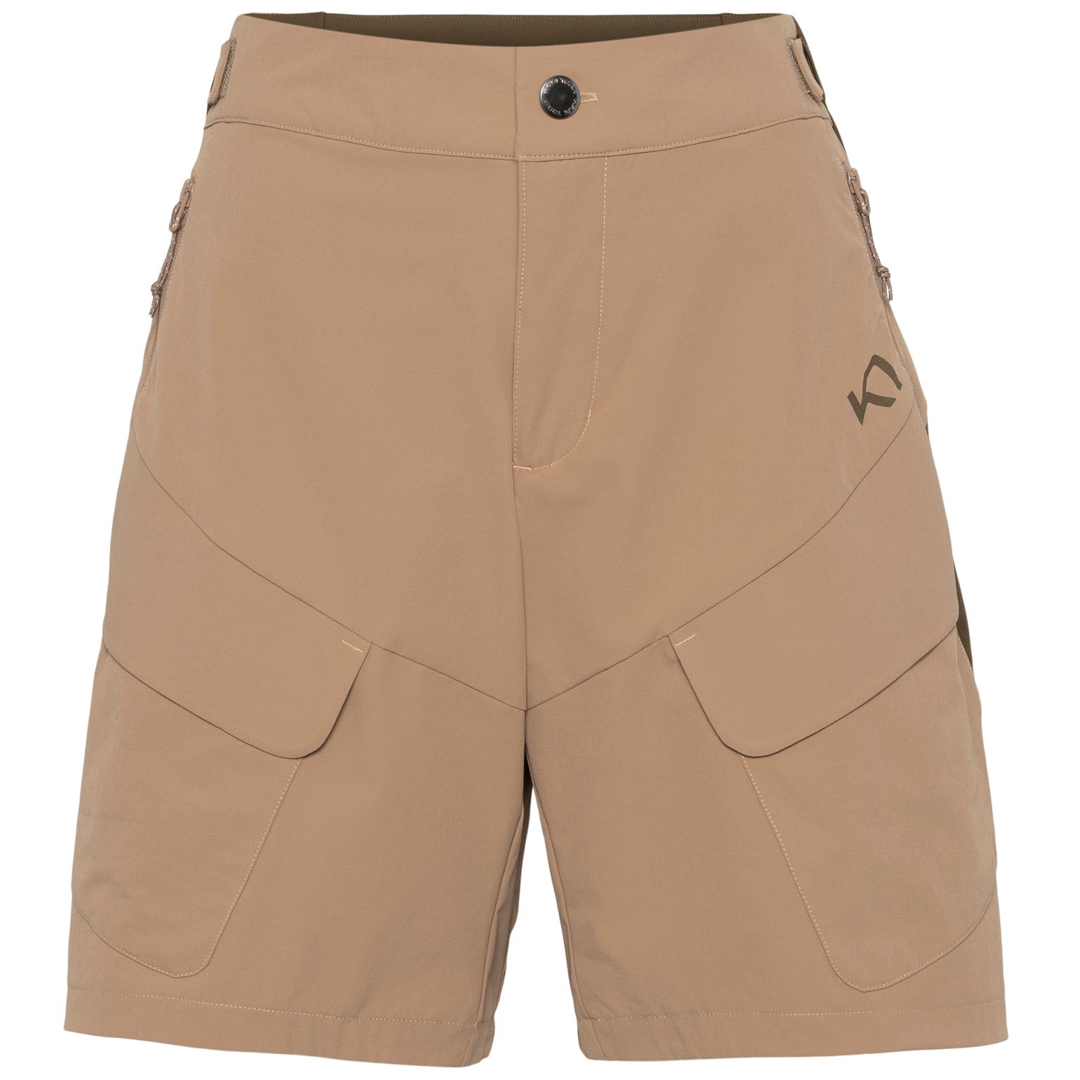 Kari Traa Women's Ane Cargo Shorts Midtone Sand Grey