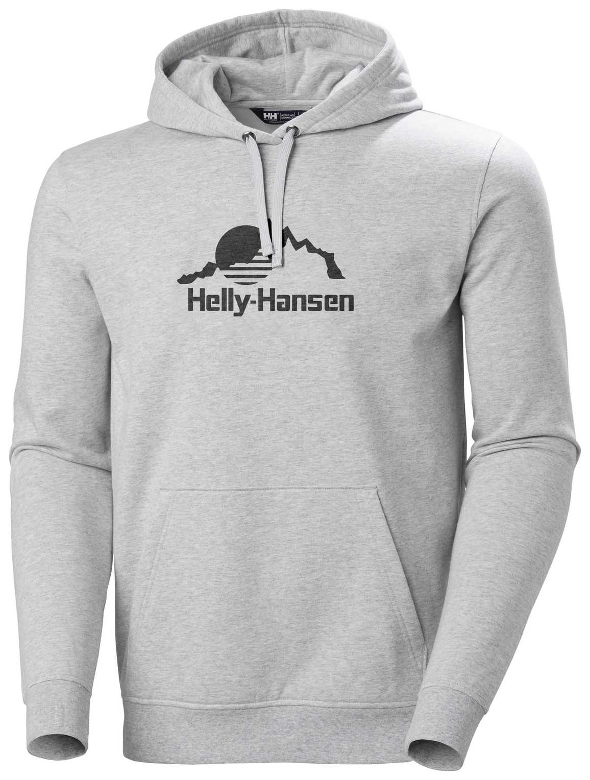 Helly Hansen Men’s Nord Graphic Pull Over Hoodie Grey Melange 2