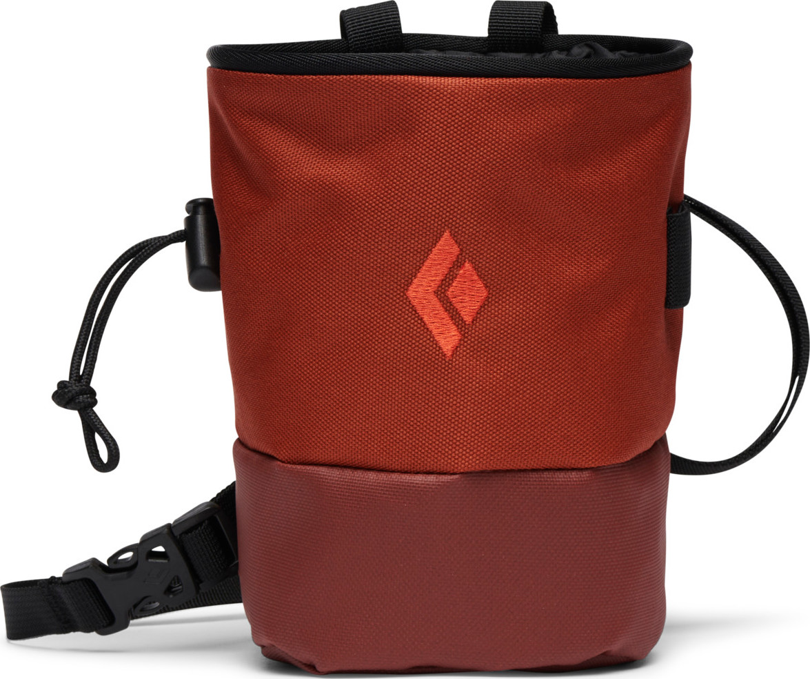 Black Diamond Mojo Zip Chalk Bag Burnt Sienna