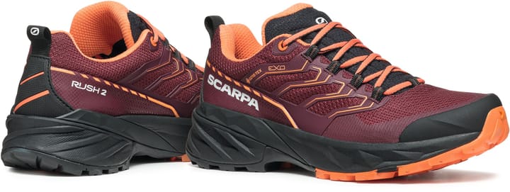 Scarpa Rush 2 Gtx Wmn Burgundy-dusty Orange Scarpa