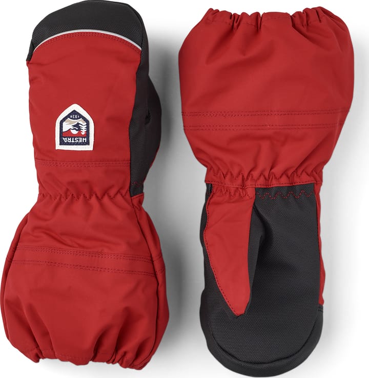 Hestra Kids' Akka Jr. - Mitt Red Hestra