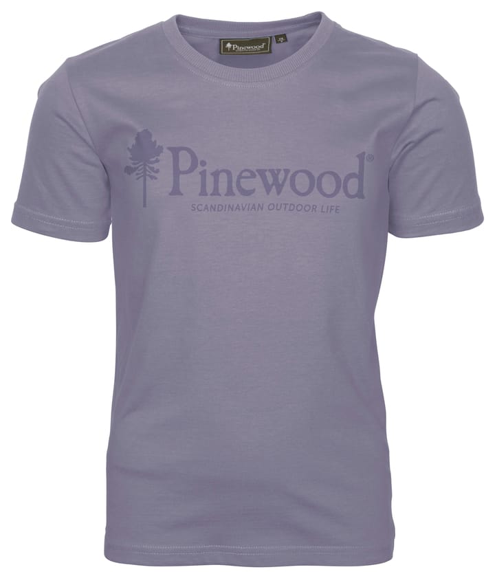 Pinewood Kids' Outdoor Life T-Shirt L.Lilac Pinewood