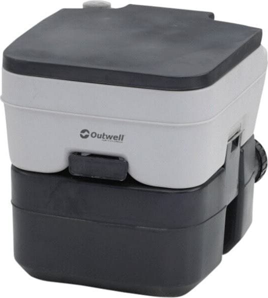 Outwell 20 L Portable Toilet Black & Grey Outwell