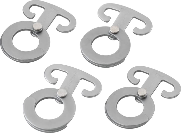 Outwell Accessory Hooks 4 Pieces Silver Grey Outwell