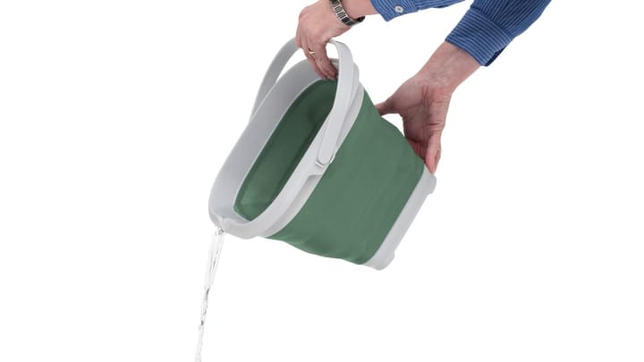 Outwell Collaps Bucket Square With Lid Shadow Green Outwell