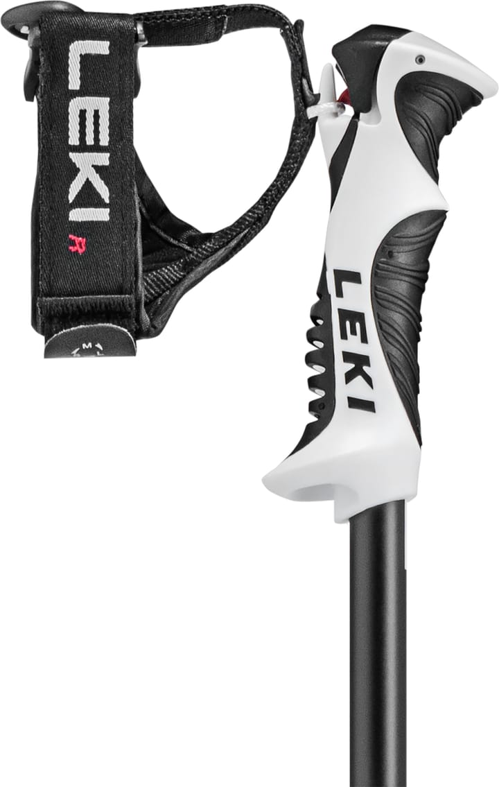 Leki Juniors' Bold Lite S  Dark Anthracite/Black-White Leki