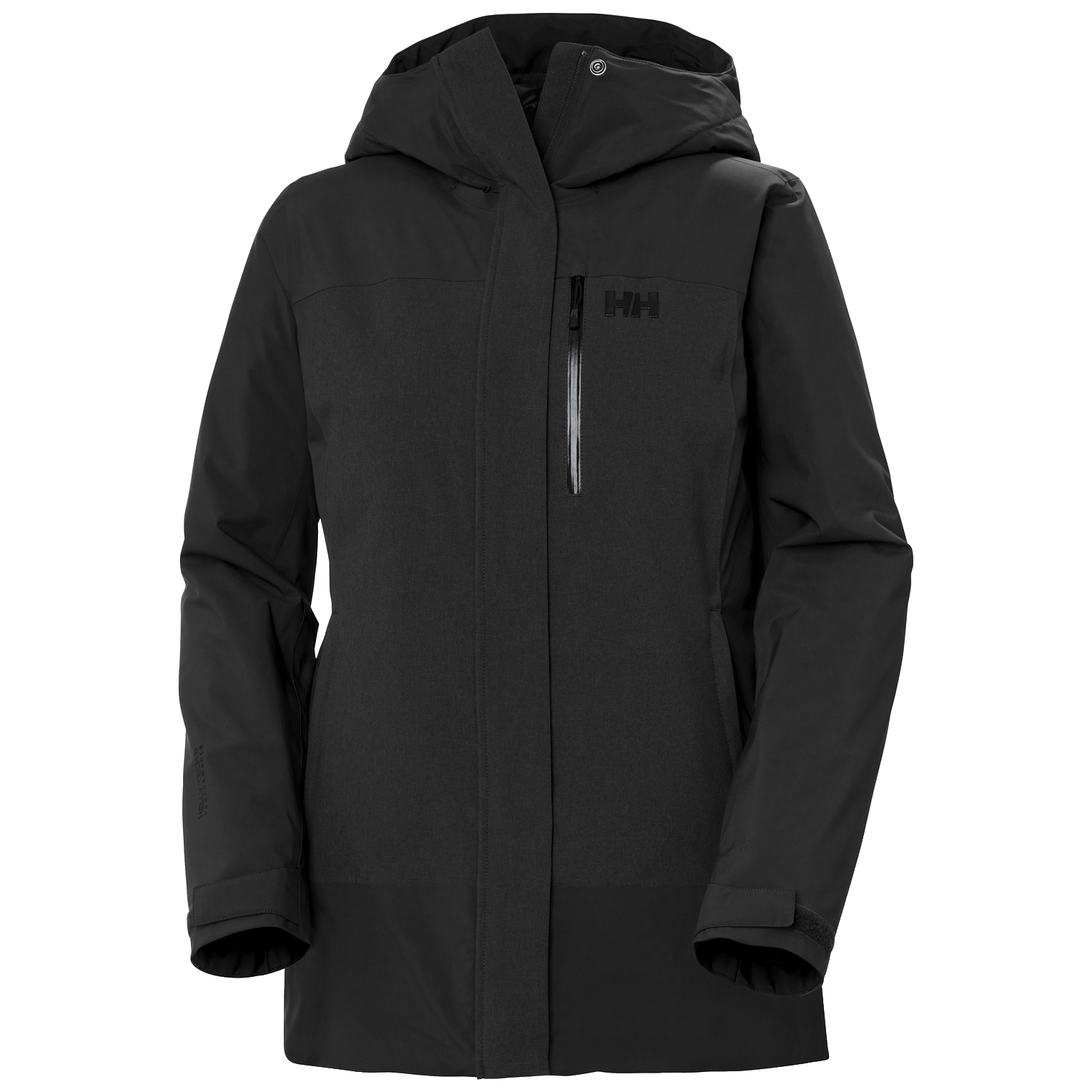 Helly Hansen Women’s Snowplay Long Insulated Jacket Black