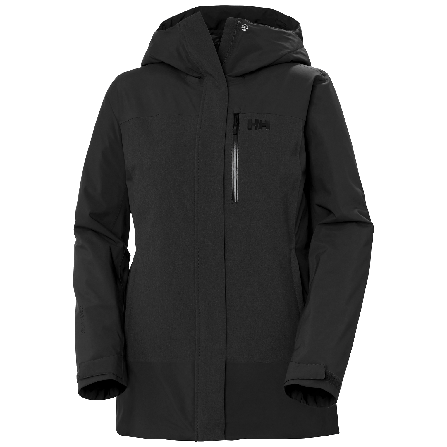 Helly Hansen Women's Snowplay Long Insulated Jacket Black