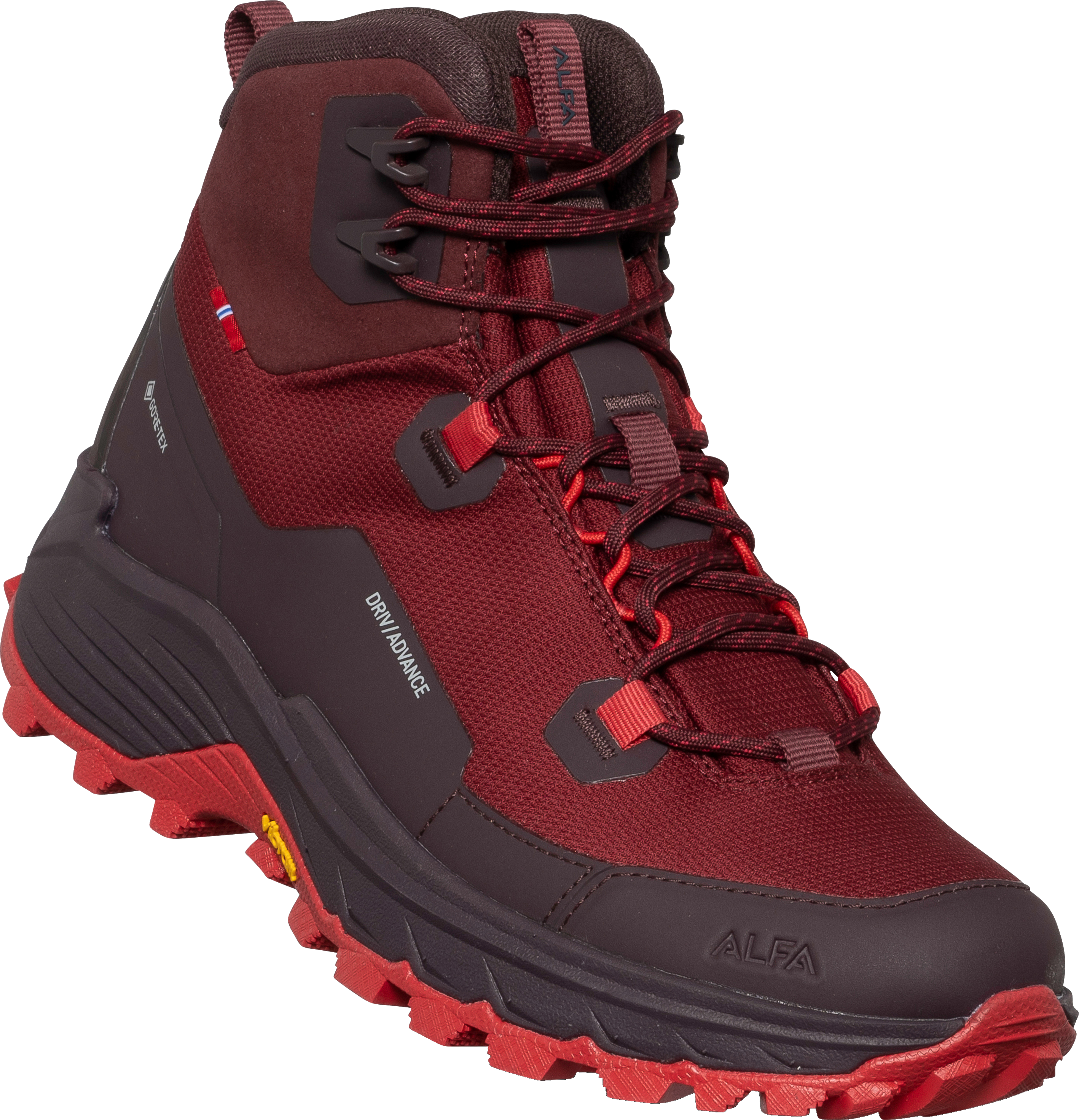 Alfa Women’s Driv Advance GORE-TEX Port Red