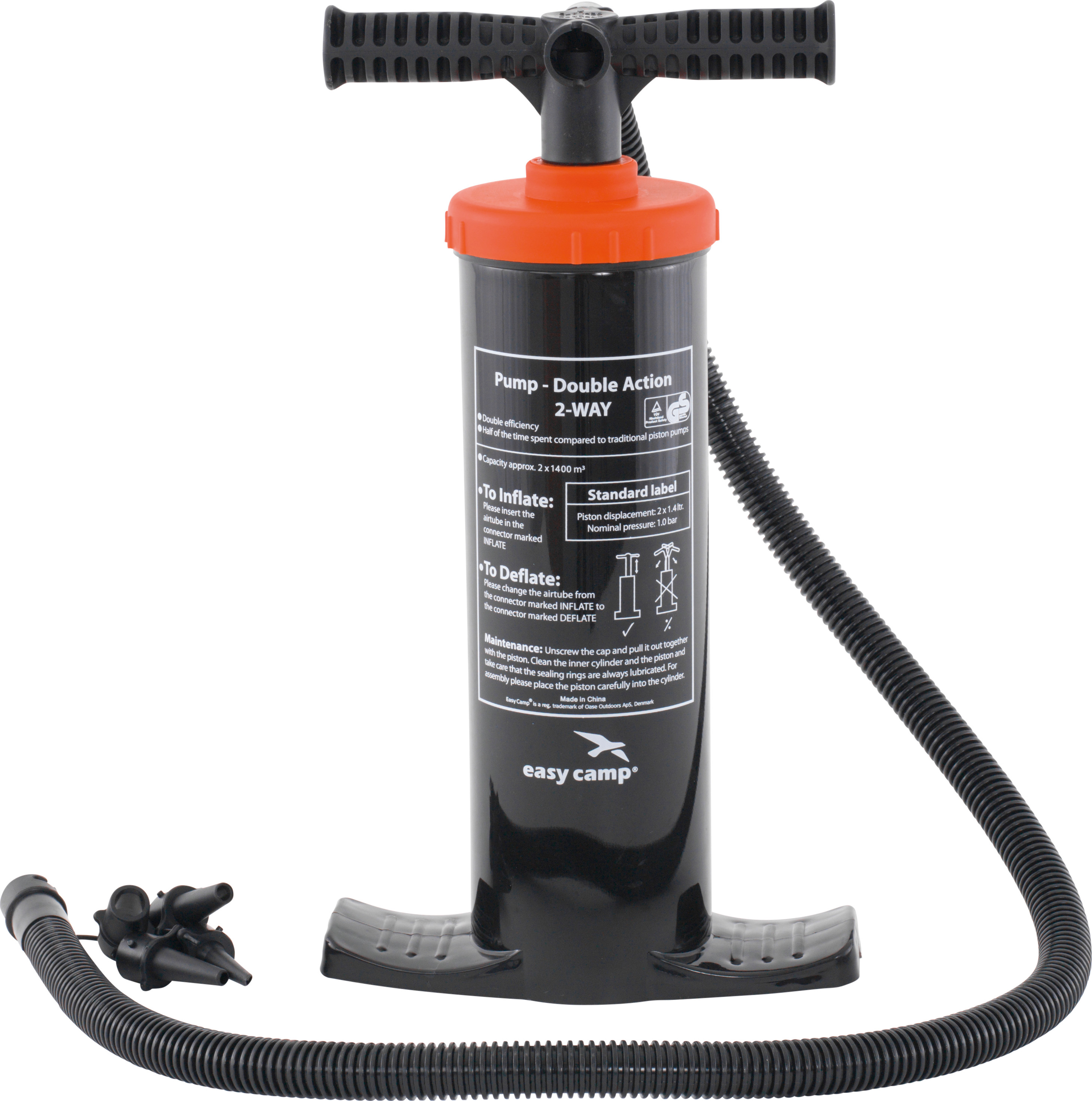 Easy Camp Double Action Pump Black