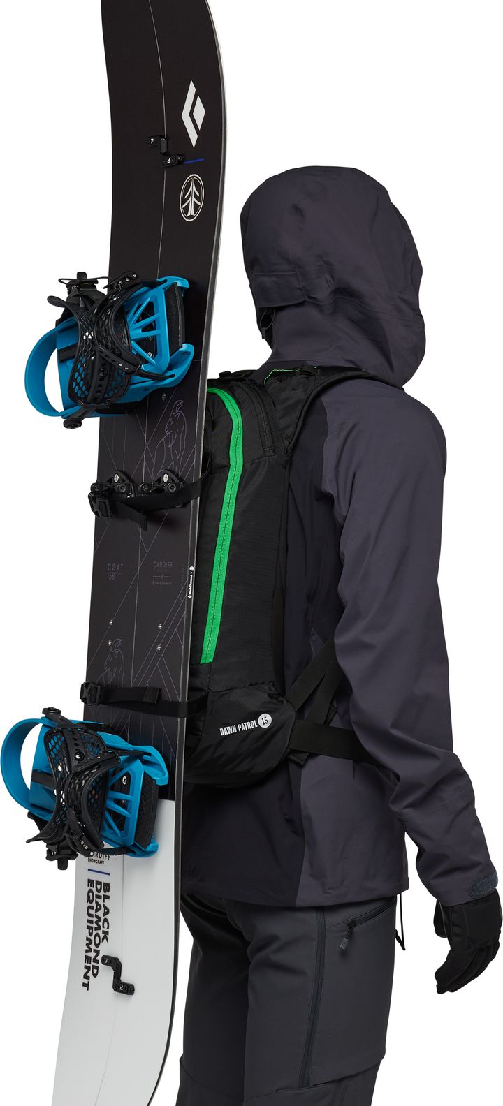 Black Diamond Dawn Patrol 15 Backpack Black Black Diamond