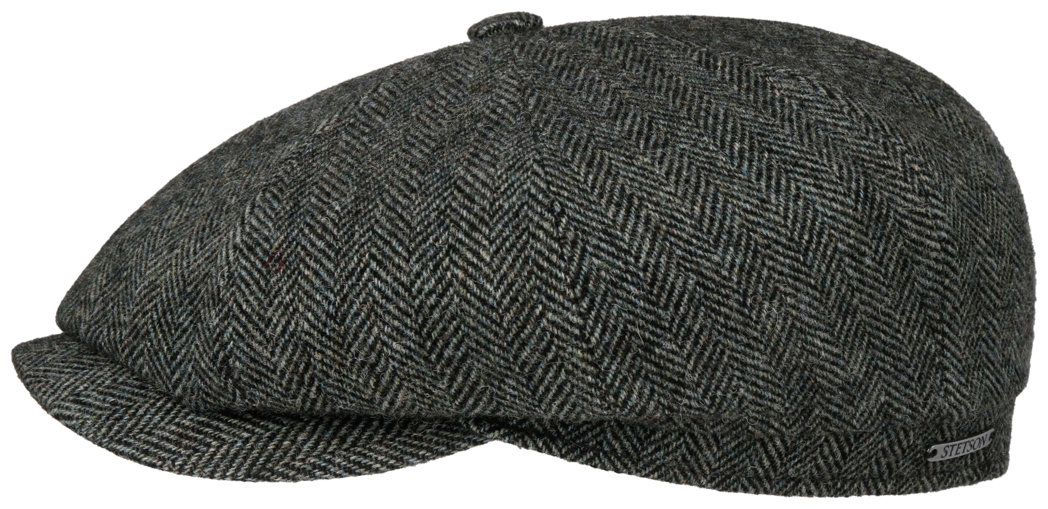 Stetson Men’s Hatteras Wool Herringbone Moss Green