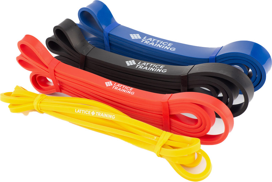 Lattice Training Pull Up Bands Multi Colour