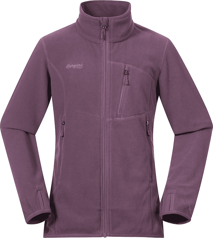 Bergans Juniors’ Runde Girl Jacket Dark Ruby Purple