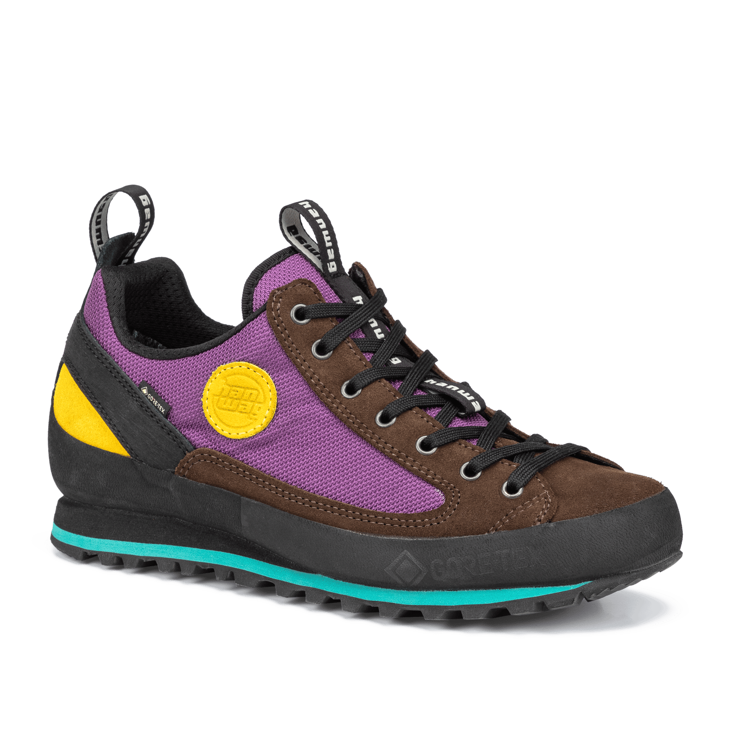 Hanwag Men's Rotpunkt Low Gore-Tex Brown/violet