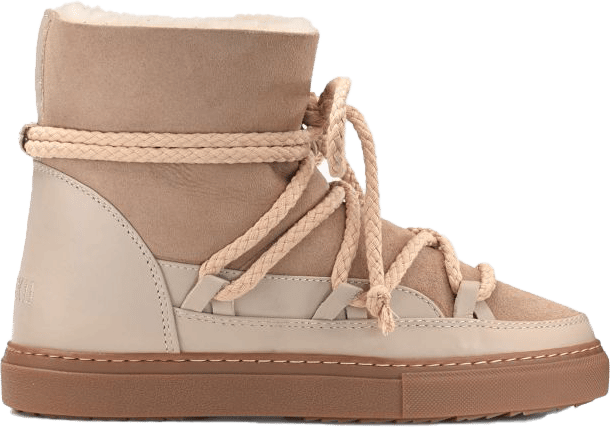 Inuikii Women's Classic Sneaker Beige Inuikii