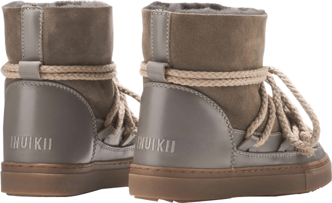 Inuikii Women's Classic Sneaker Taupe Inuikii