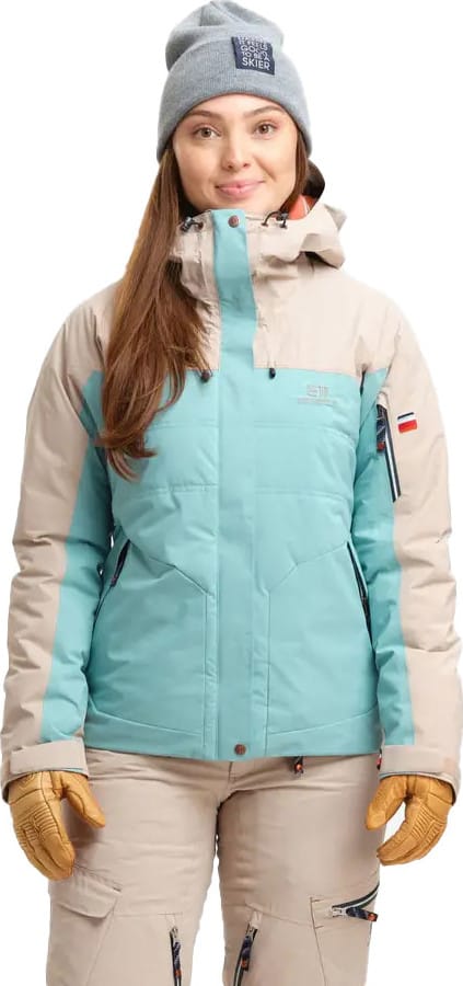 Elevenate Women's Softshell Moritz Jacket Miami Blue Elevenate