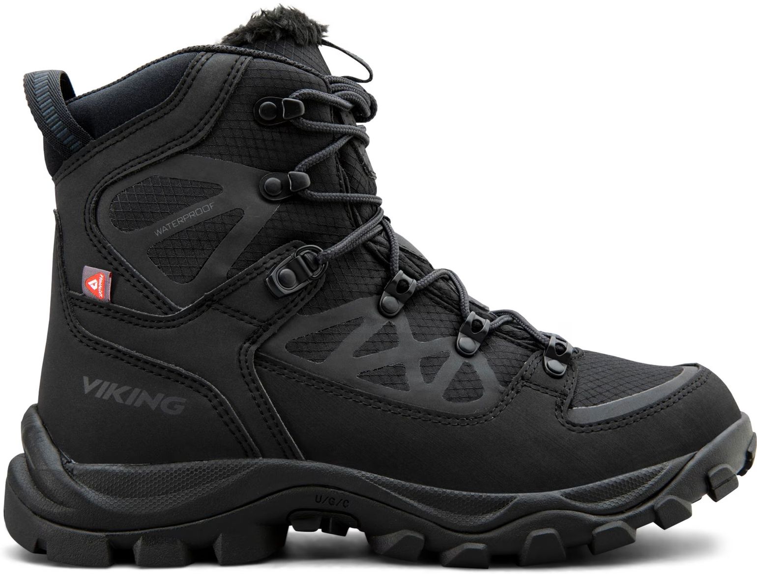 Viking Footwear Men's Constrictor High Waterproof Black