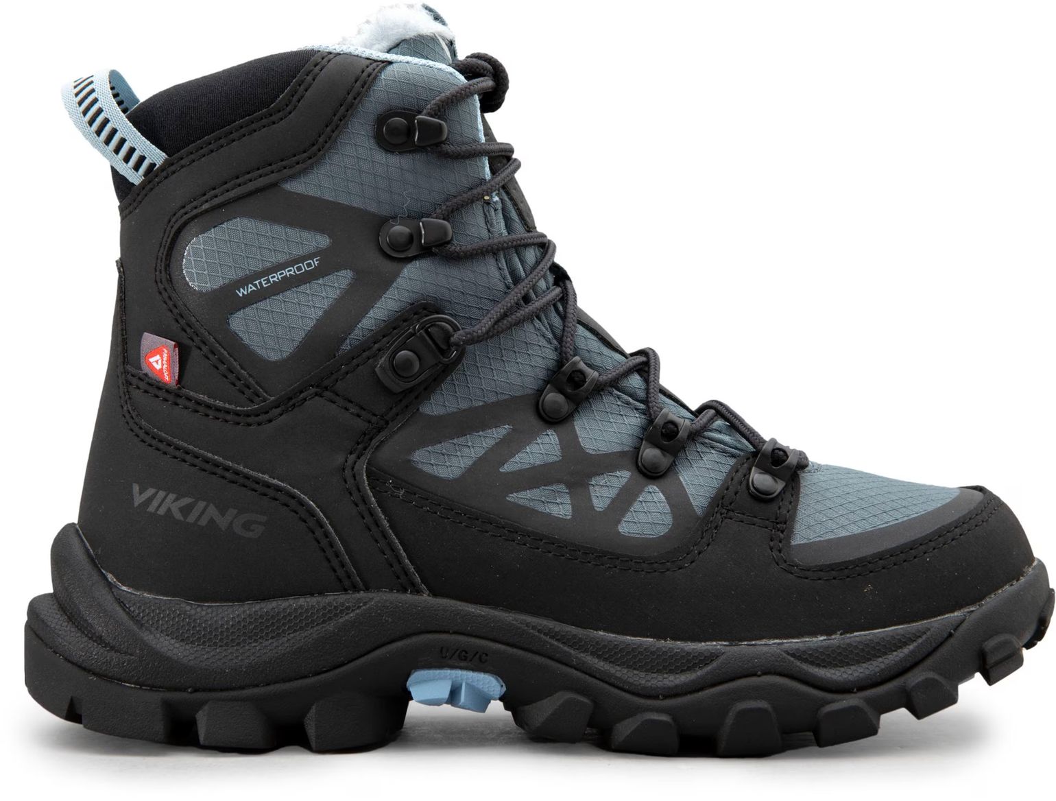 Viking Footwear Women's Constrictor High Waterproof Black/Grey