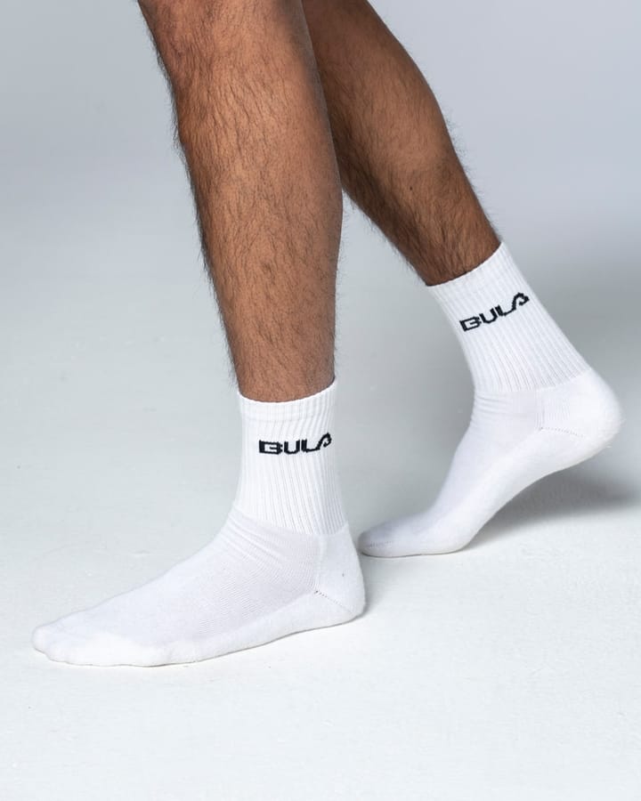 Bula Men's Classic Socks 3pk White Bula