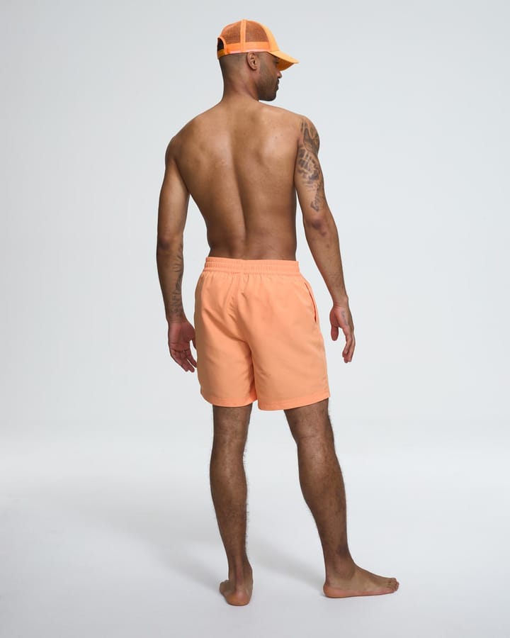 Bula Men's Tide Swim Trunks 17 Inch Apricot Bula