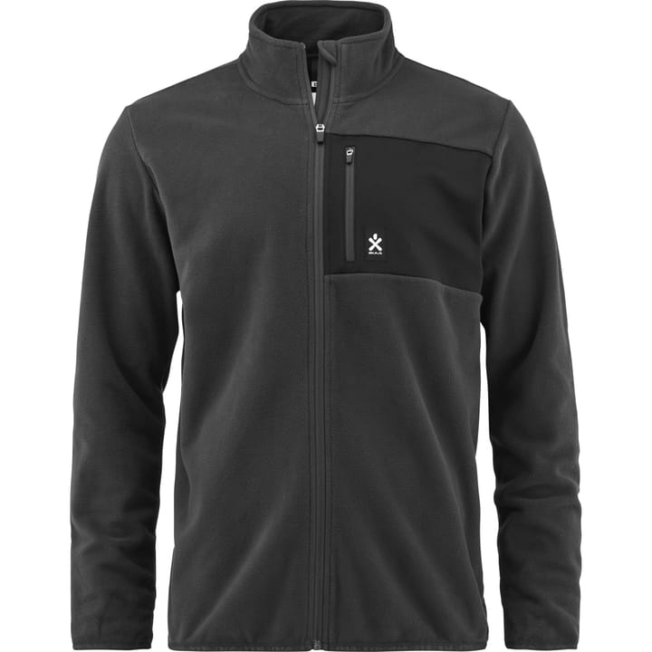 Bula Men's Fleece Jacket Dark Grey Bula