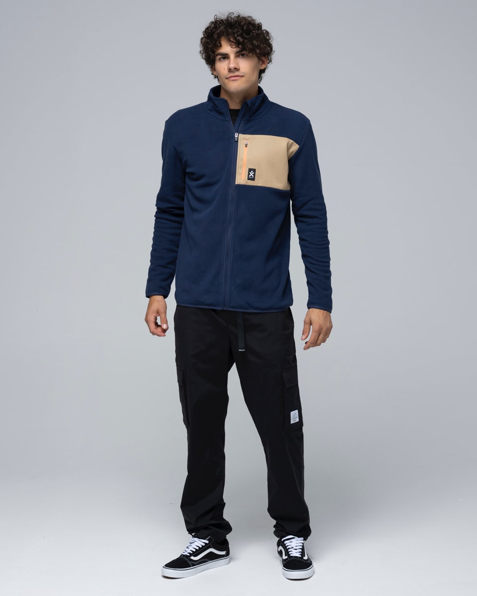 Bula Men’s Fleece Jacket Dnavy