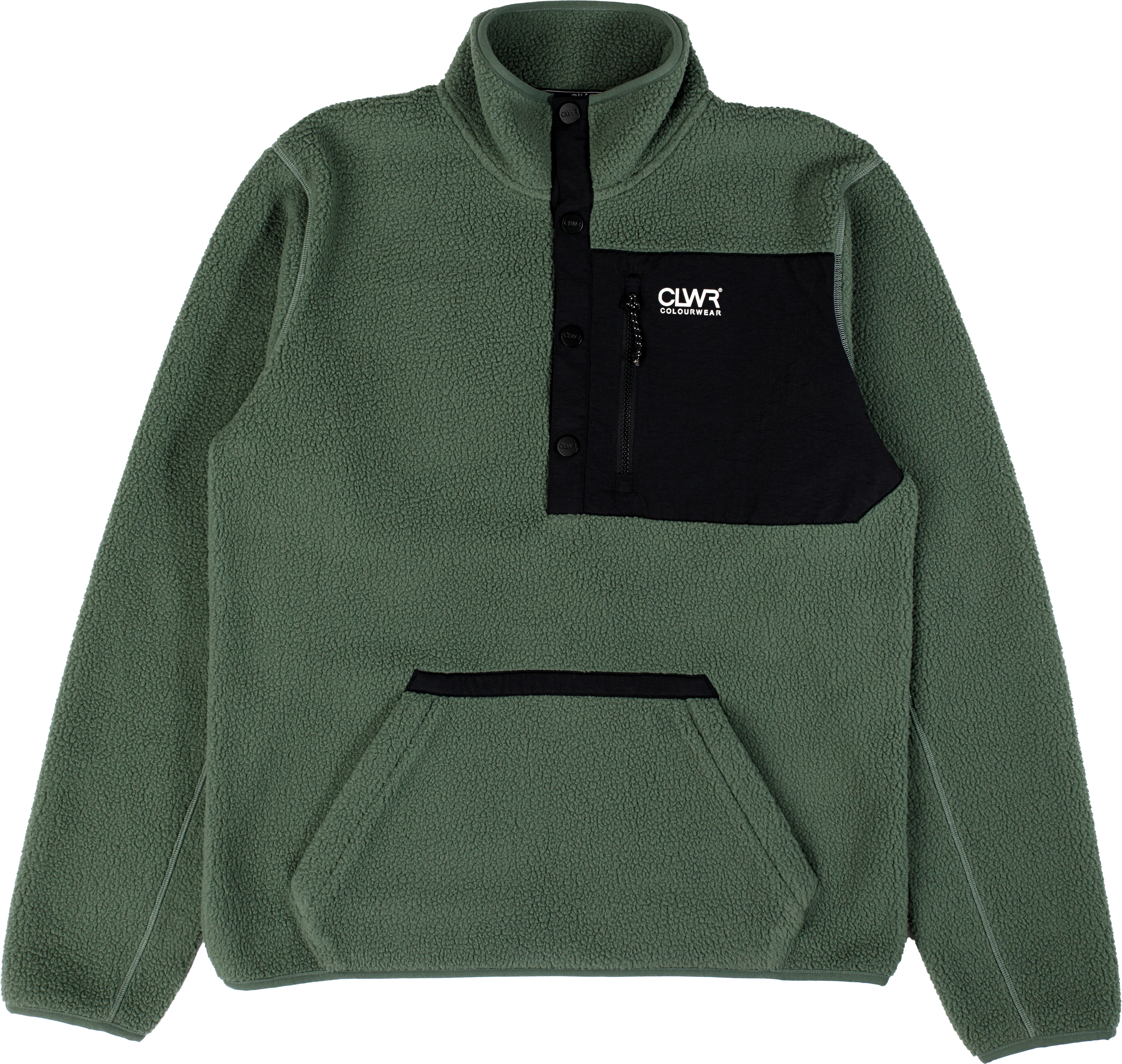 ColourWear Men’s Snap Pile Dark Sage