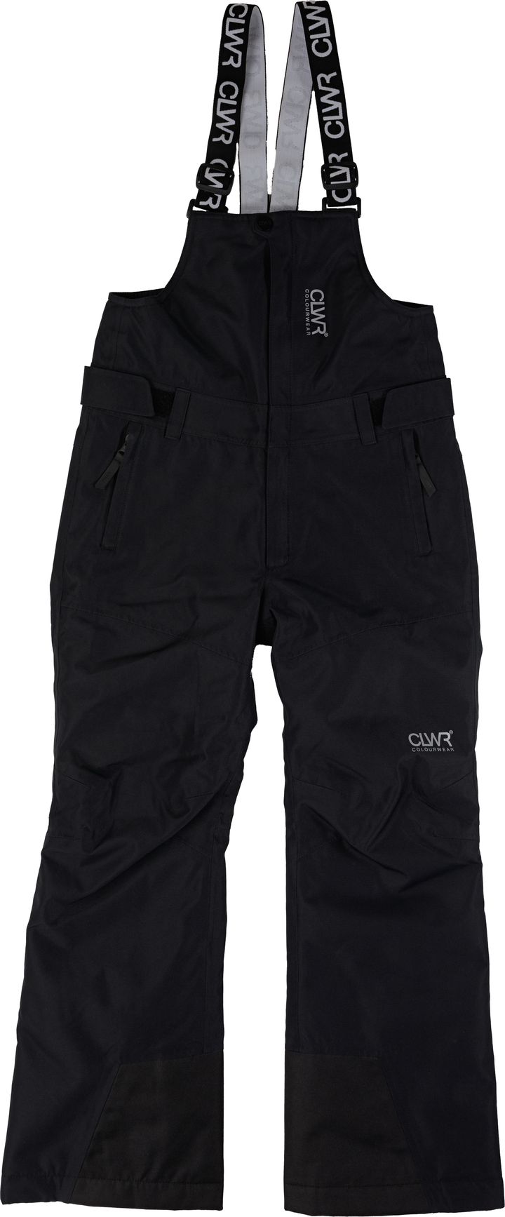 ColourWear Youth Slash Bib Pants Black ColourWear