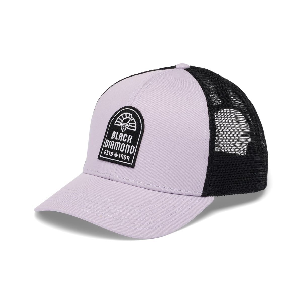 Black Diamond Men's Trucker Hat Soft Lilac-blk-blk Cam Patch