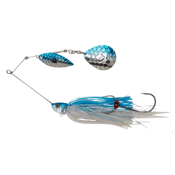 Savage Gear Savage Gear Da`Bush Spinnerbait Blue Silver Savage Gear