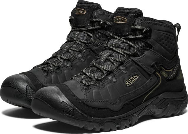 Keen Men's Keen Targhee IV Mid Waterproof Triple Black Keen