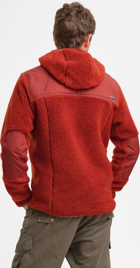 Elevenate Men's Glacier Pile Hood Ginger Beige Elevenate