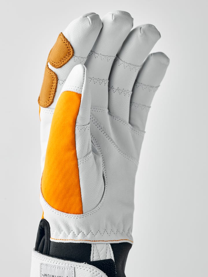 Hestra Ergo Grip Active Wool Terry - 5 Finger Orange/Off White Hestra