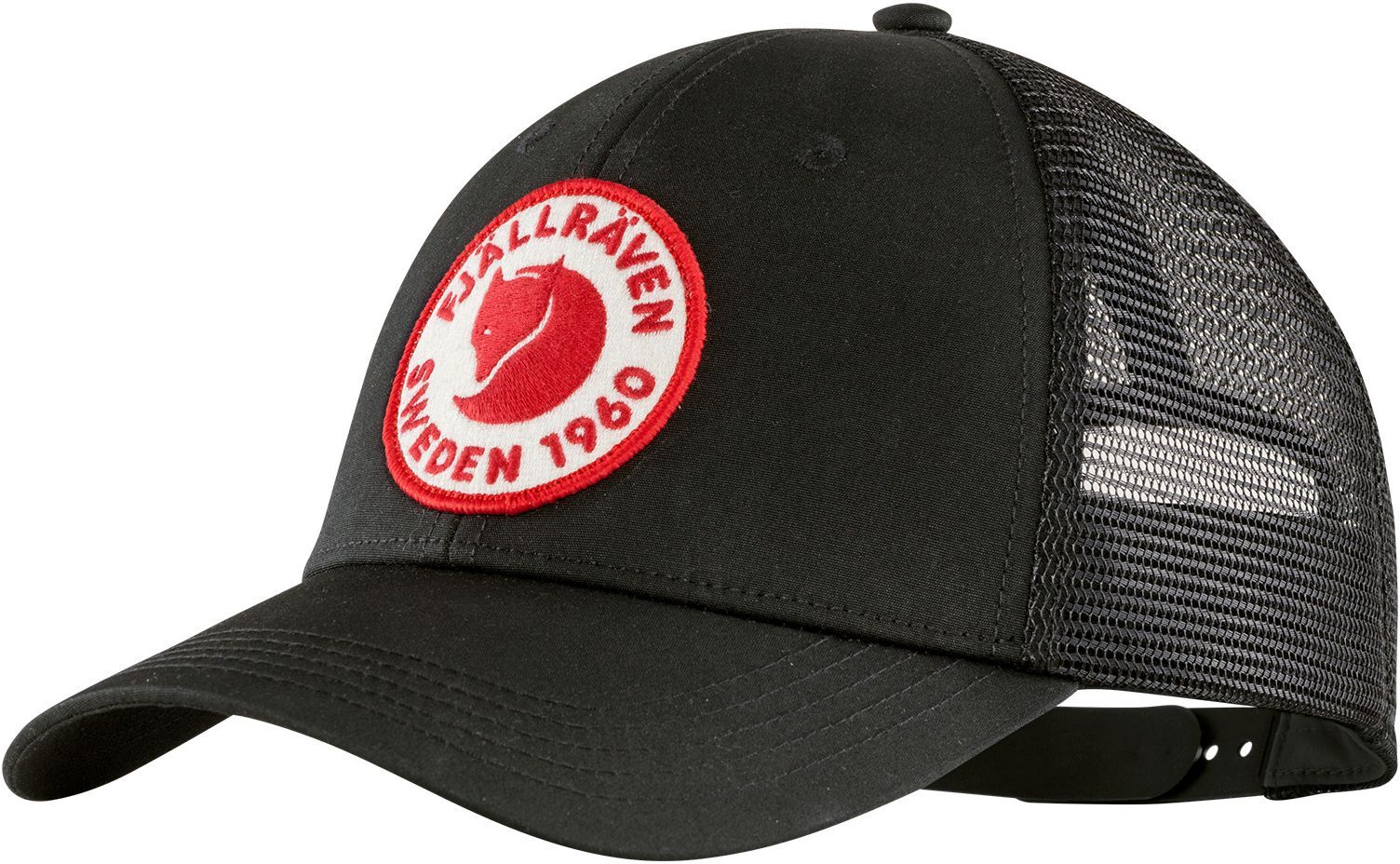 Fjällräven 1960 Logo Långtradarkeps Black