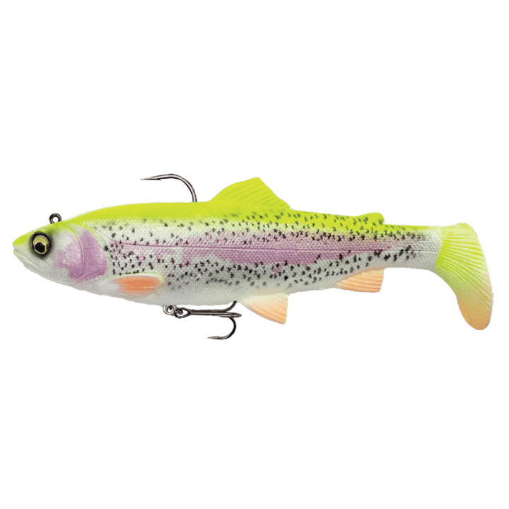 Savage Gear Savage Gear 4d Rattle Shad Trout Green Silver Savage Gear