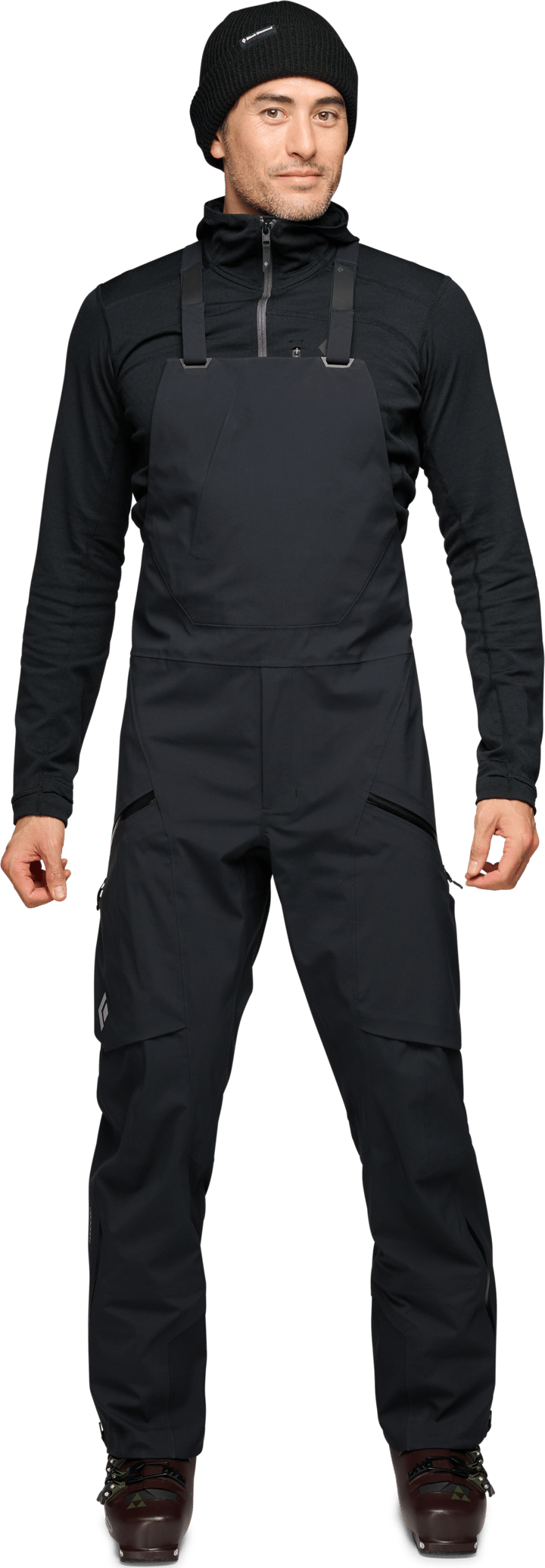 Black Diamond Men's Factor Bibs Black Black Diamond