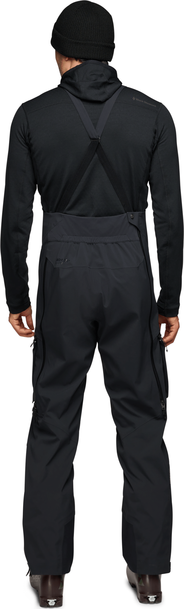 Black Diamond Men's Factor Bibs Black Black Diamond