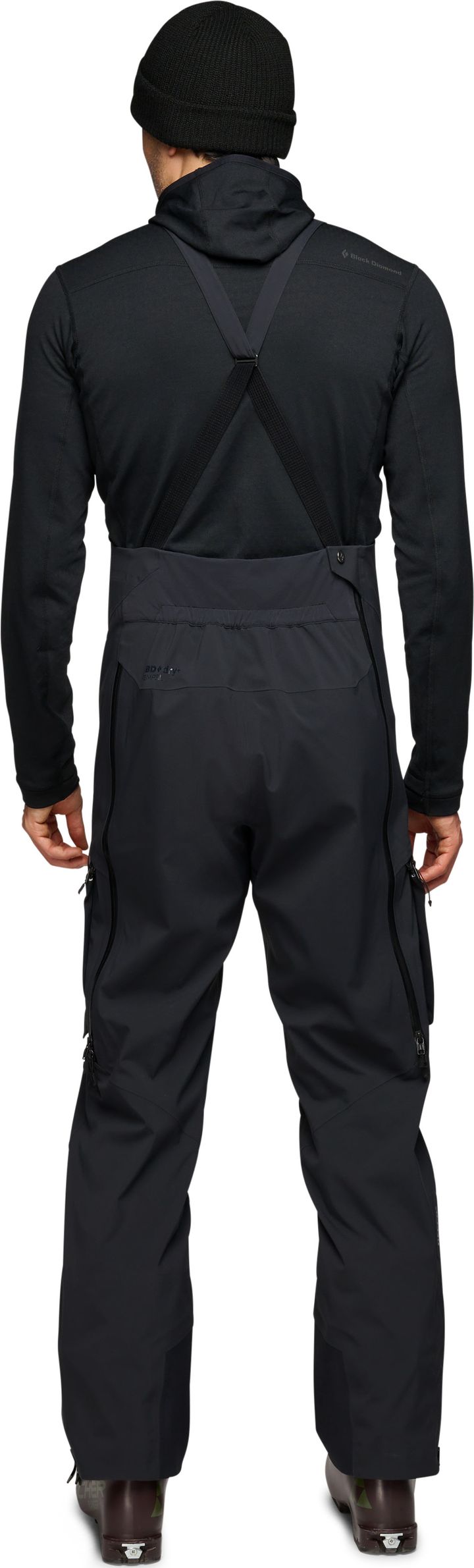 Black Diamond Men's Factor Bibs Black Black Diamond